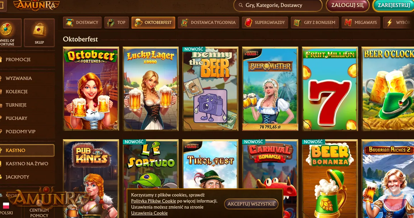 bonus powitalny – Amunra: Amunra bonus: promocje i kod promocyjny